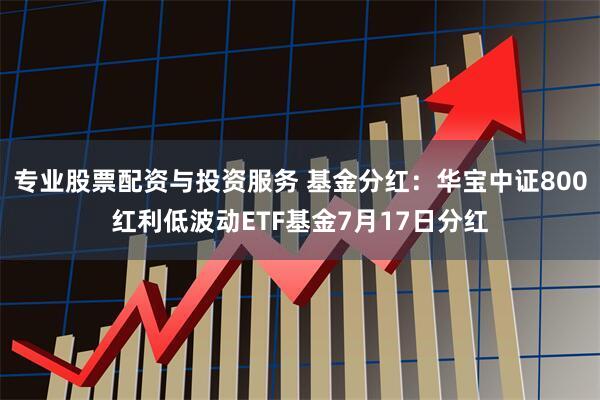 专业股票配资与投资服务 基金分红：华宝中证800红利低波动ETF基金7月17日分红